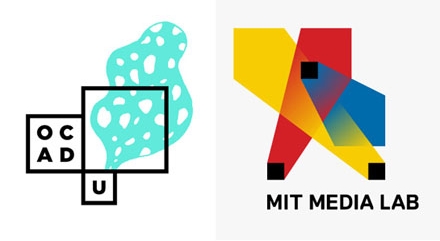 OCAD U and MIT Media Lab logos
